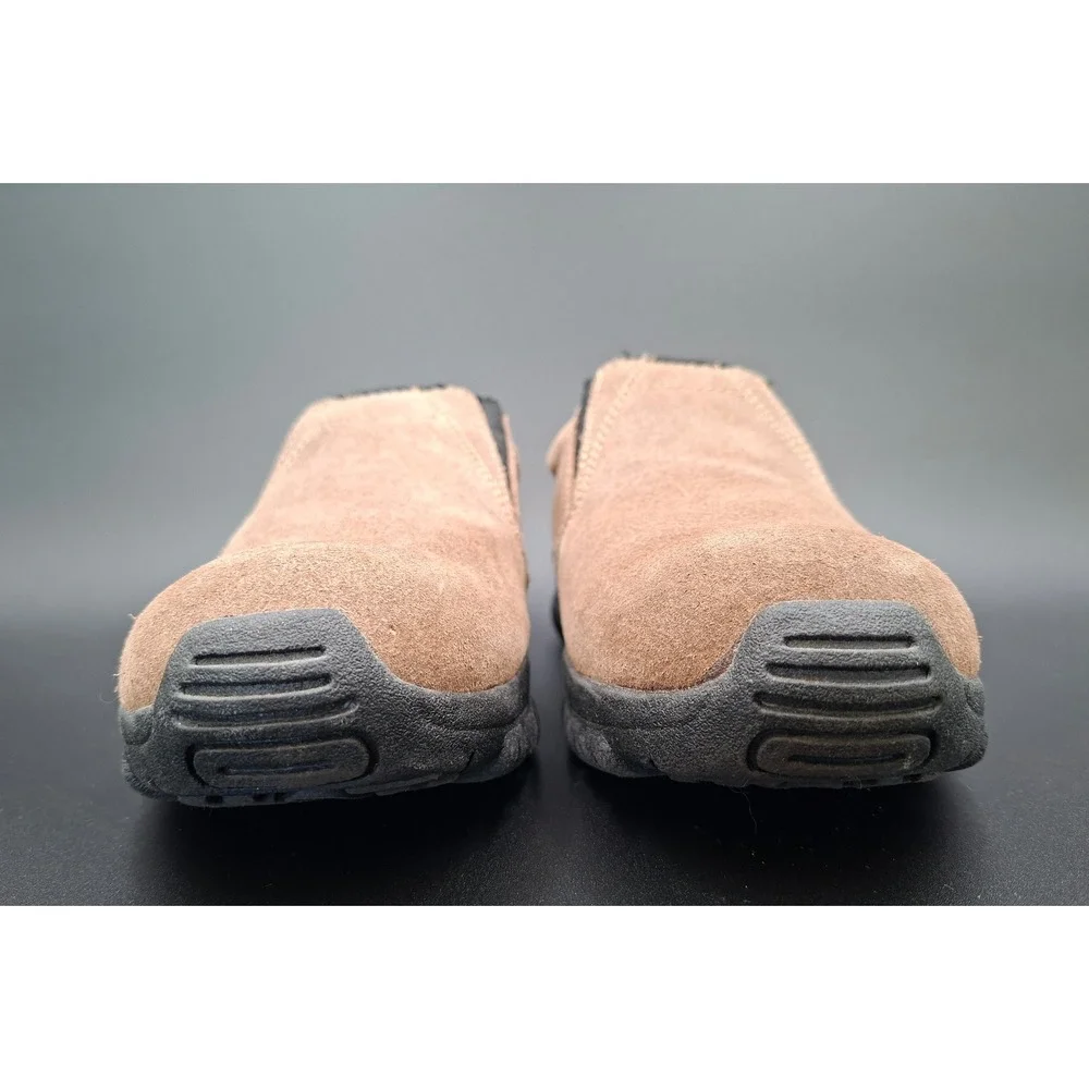 Northwest Territory Mens Size 7.5 Tan Suede Slip‎ On Loafers Rugged Work Shoes